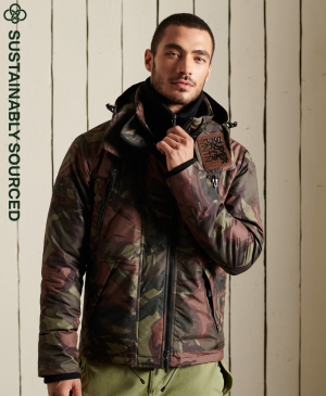 Chaquetas Superdry Vintage Script Estilo Coll Tee Hombre Verdes | DET-850613